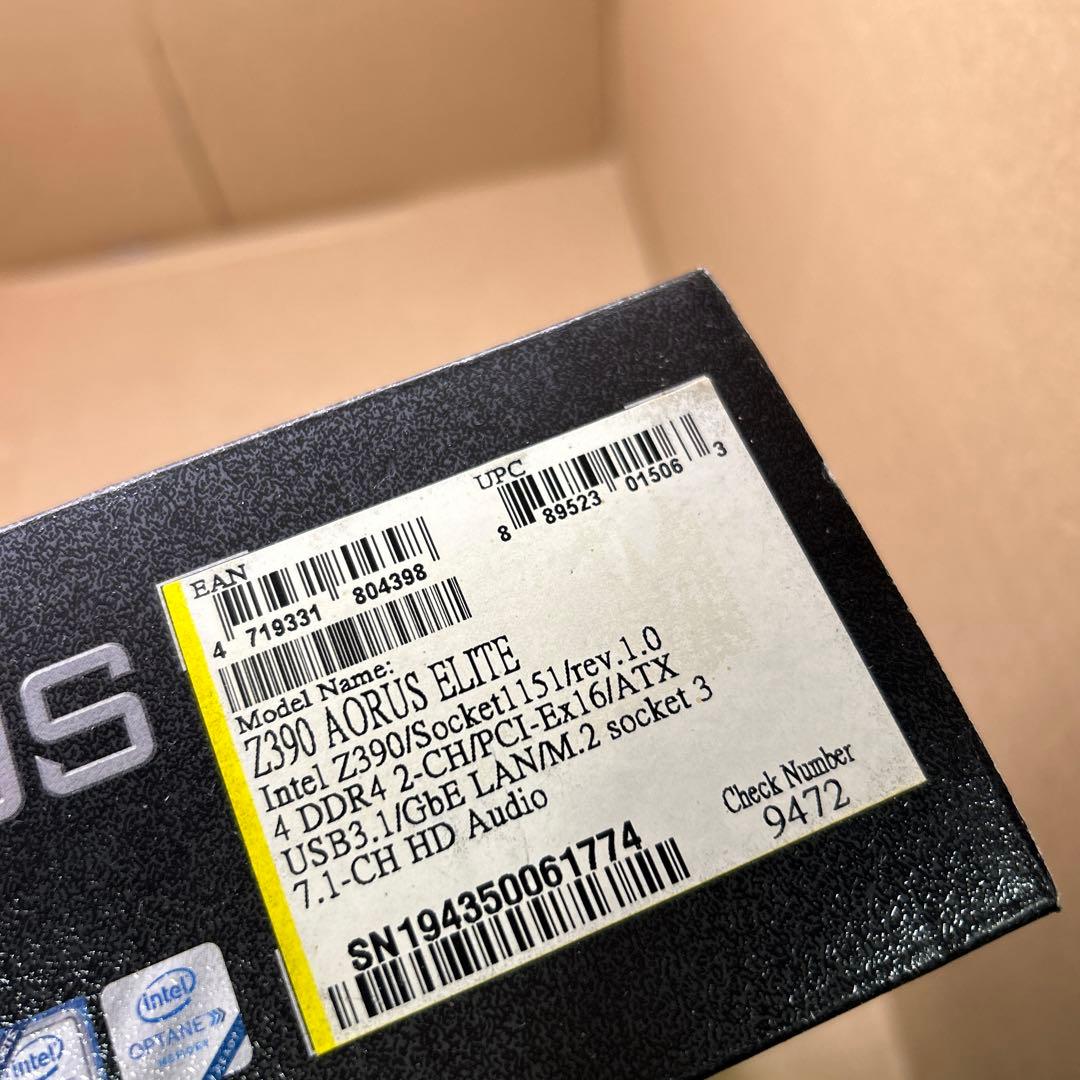 GIGABYTE Z390 AORUS ELITE ゲーミングマザーボード