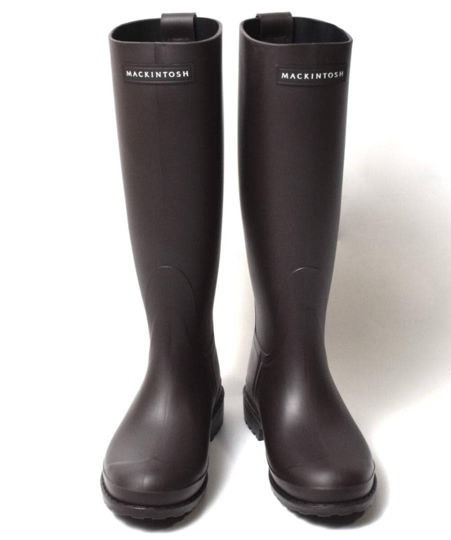 未使用 マッキントッシュ WISTON レインブーツ 36 長靴 ブラウン