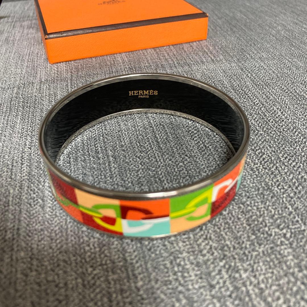 HERMES マルチカラーバングル