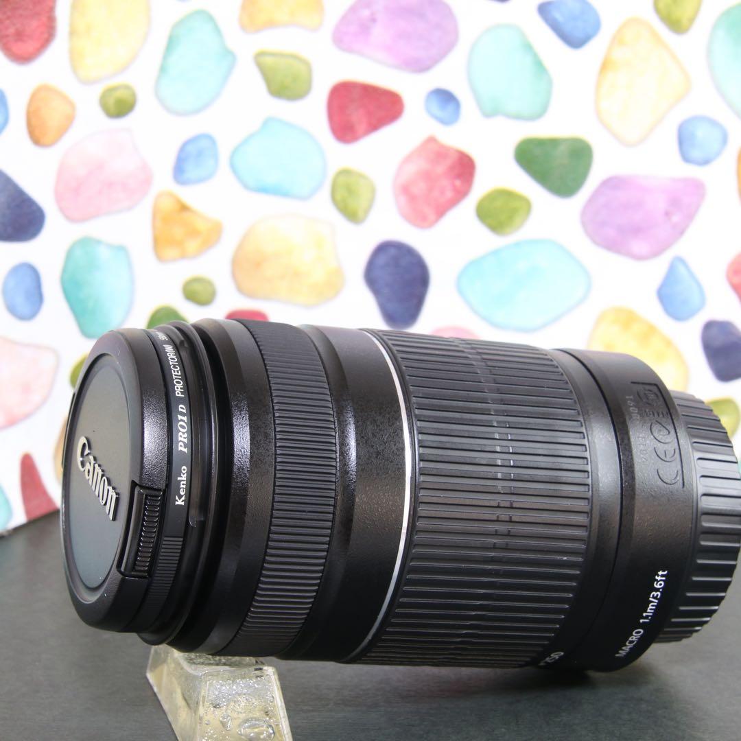 ♥︎◇美品 ◇Canon キヤノン 純正望遠レンズ♪ 55-250mm IS Ⅱ