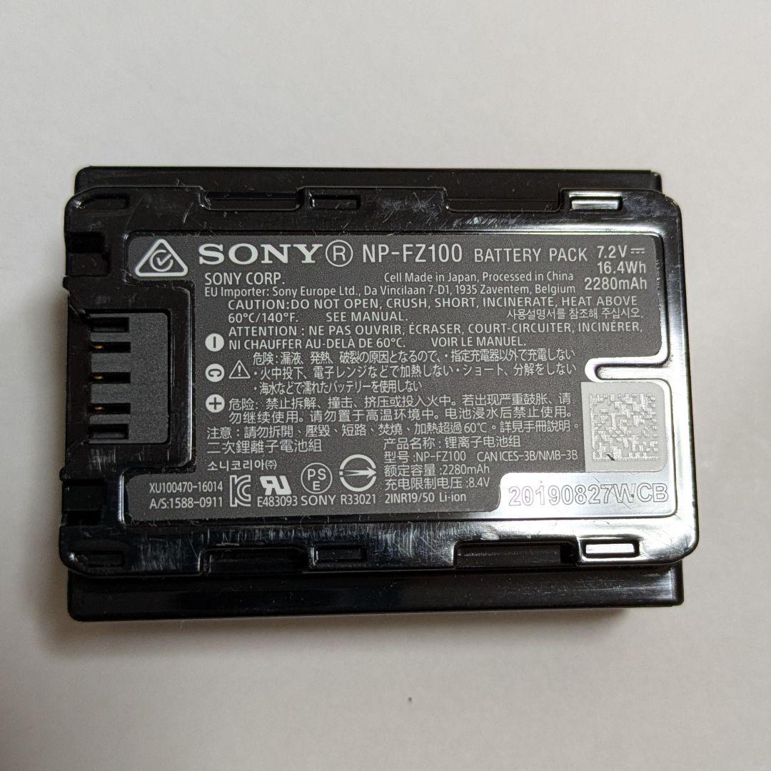 【美品】SONY α6600 ILCE-6600 ボディ バッテリー 充電器