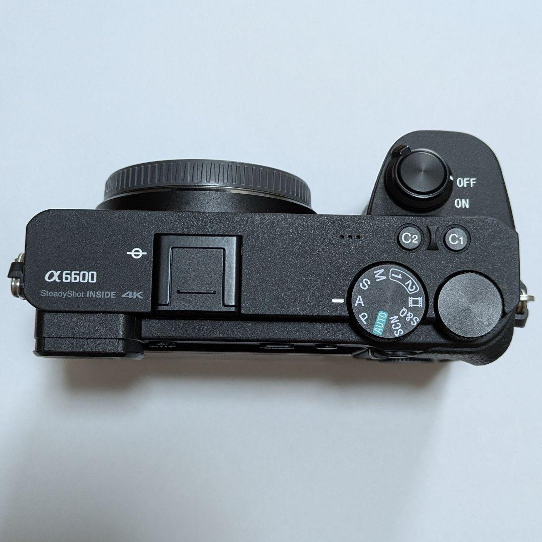 【美品】SONY α6600 ILCE-6600 ボディ バッテリー 充電器