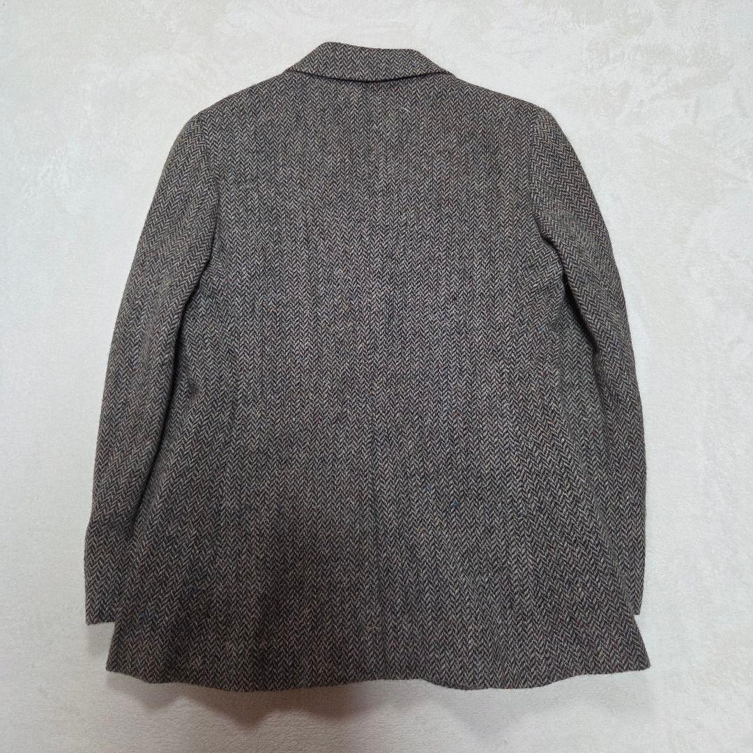 [美品]Ralph Lauren ツイードジャケット ヘリンボーン カラーネップ