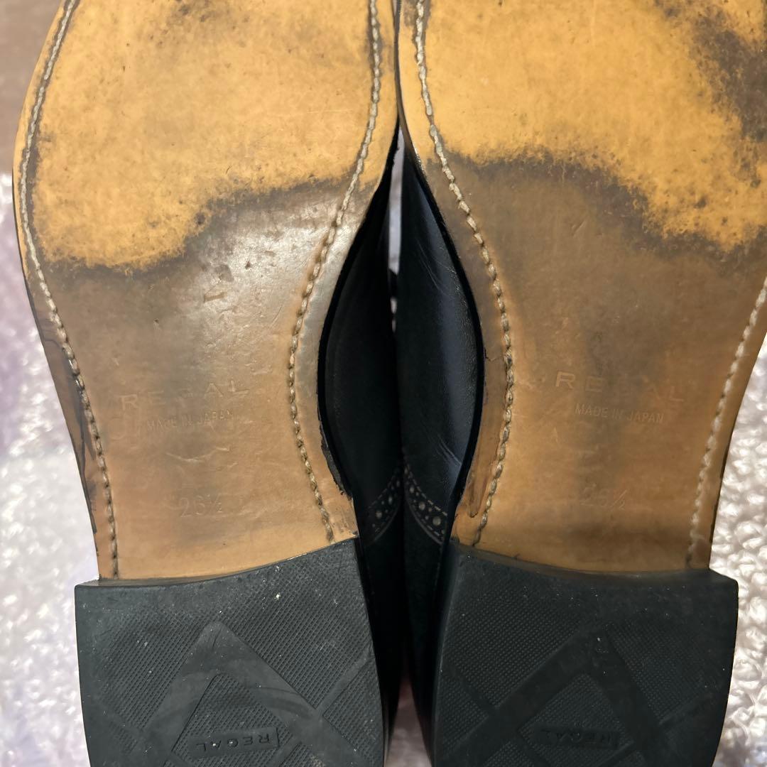 REGAL ドレスシューズ 黒 01WR 26.5cm