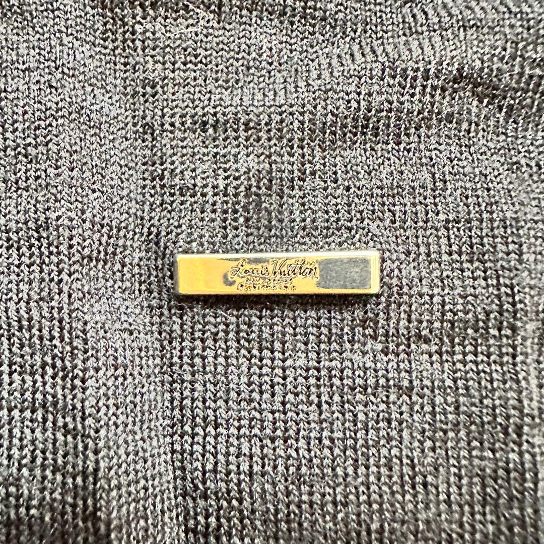LOUIS VUITTON ブラック薄手ニットセーター