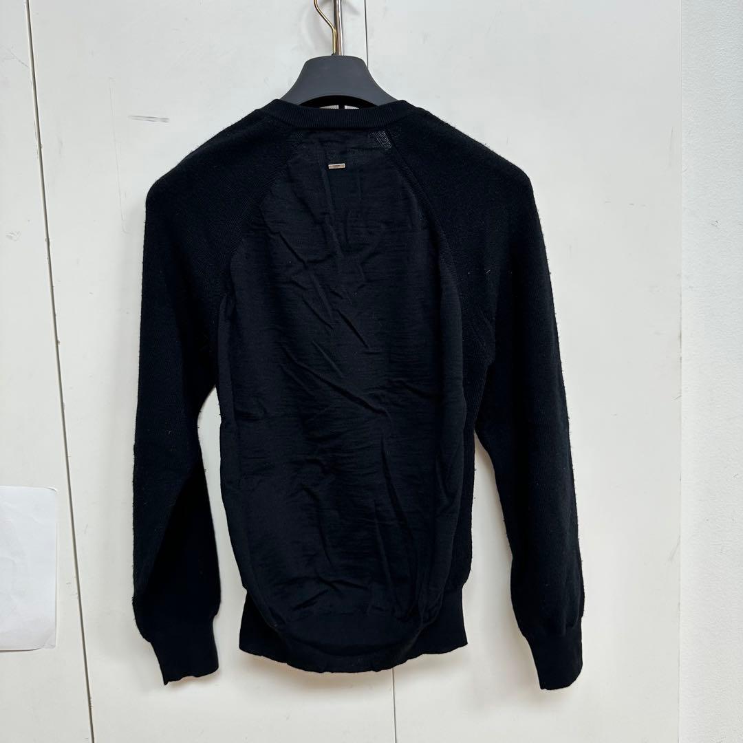 LOUIS VUITTON ブラック薄手ニットセーター