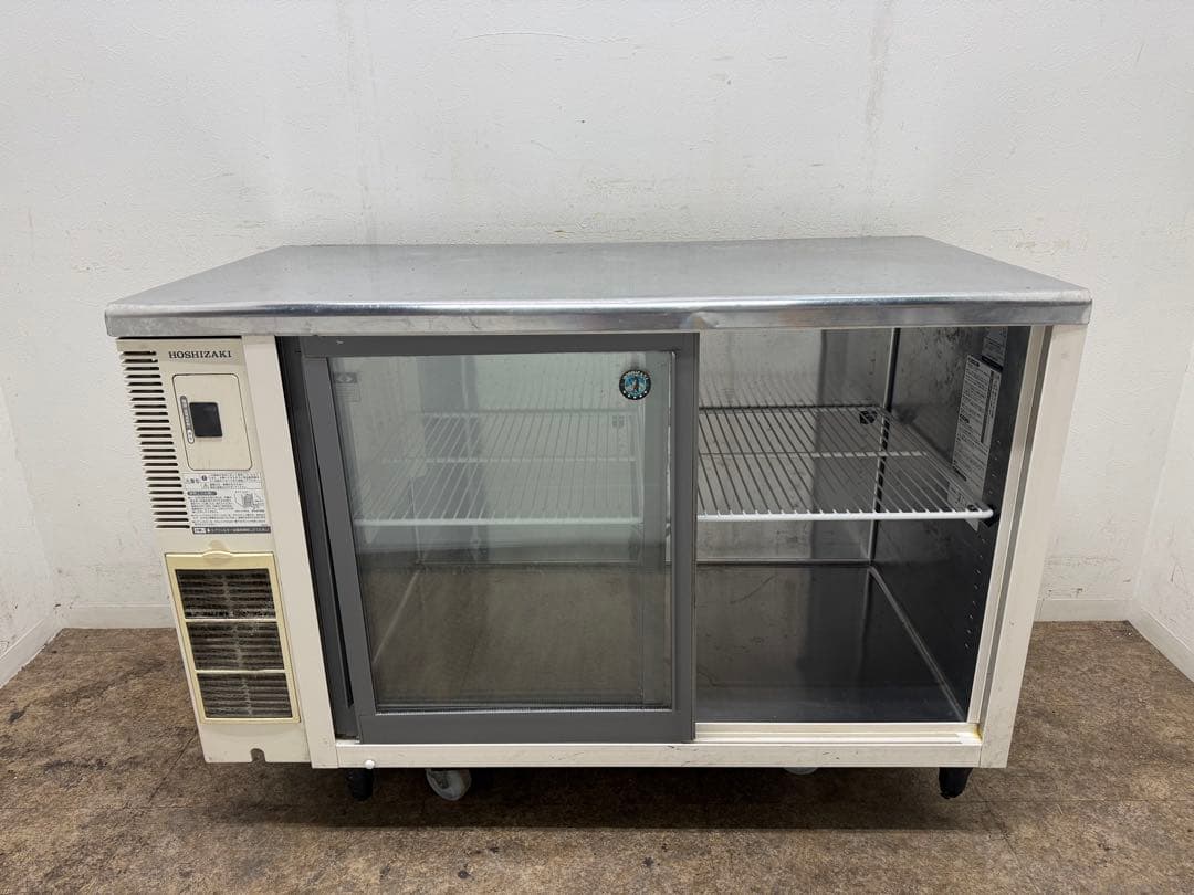 ホシザキ　台下冷蔵ショーケース　コールドテーブル　飲食店　RTS-120SNB2