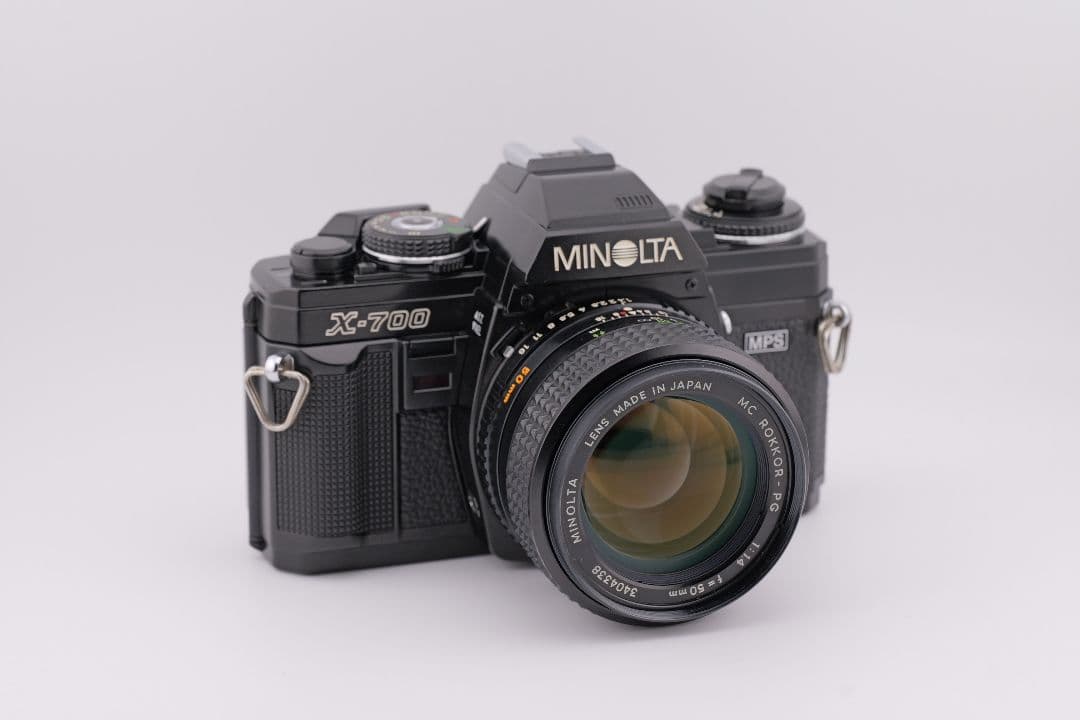 フィルムカメラ Minolta X-700 + MC ROKKOR50mm F1.4