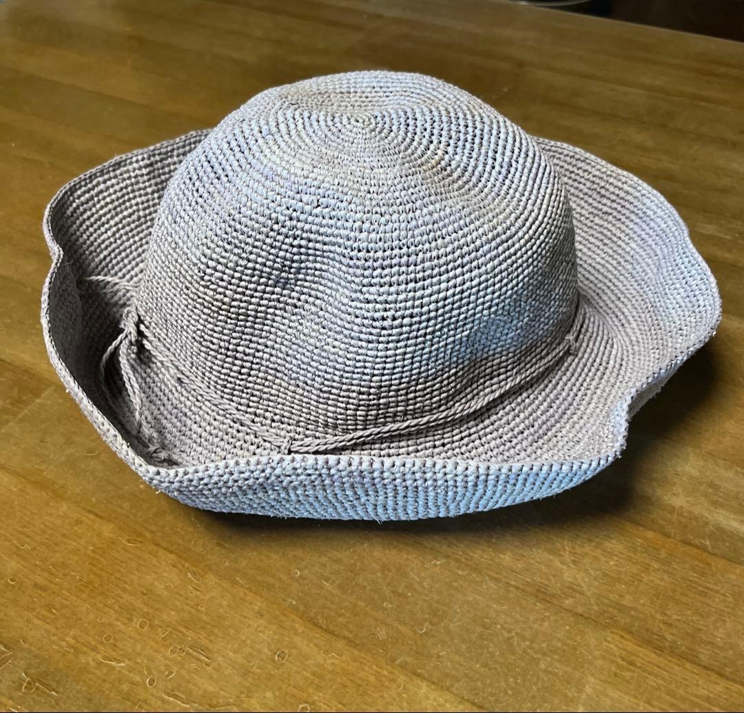 新品　HELEN KAMINSKI グレージュハット 保存袋付き　運動会