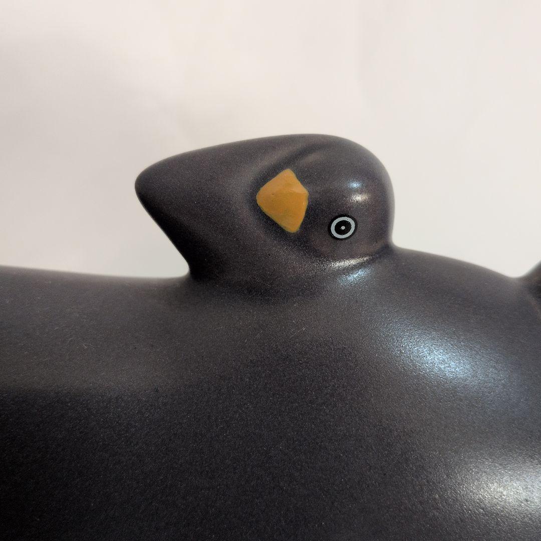 アラビア社　ハワードスミス　サイの置物