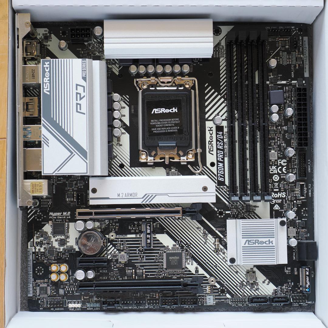 ASRock B760M PRO RS/D4 マザーボード