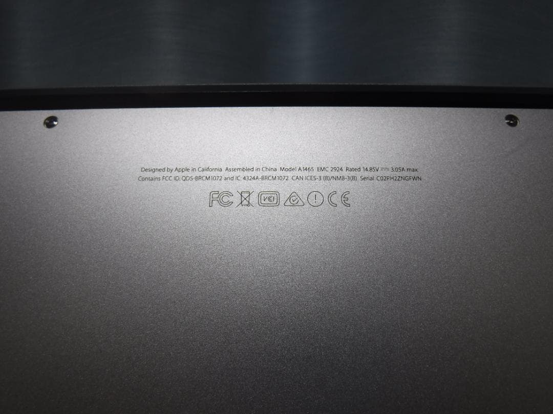 Macbook Air 11インチ A1465 電源アダプター TYPE-C付