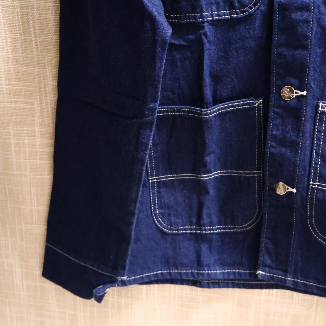 ポインター セミヴィンテージ 1990's ダークデニム カバーオール 36