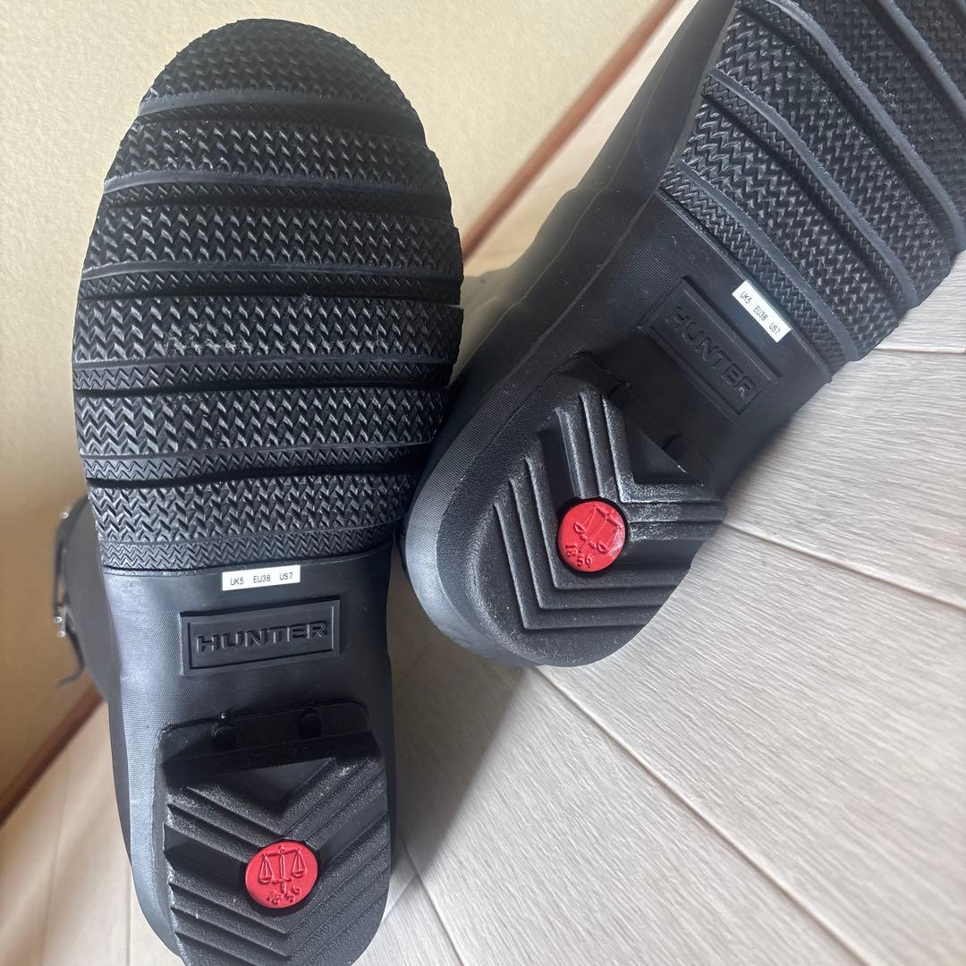 もちもち☺︎ 新品未使用♡HUNTER ブラック 長靴