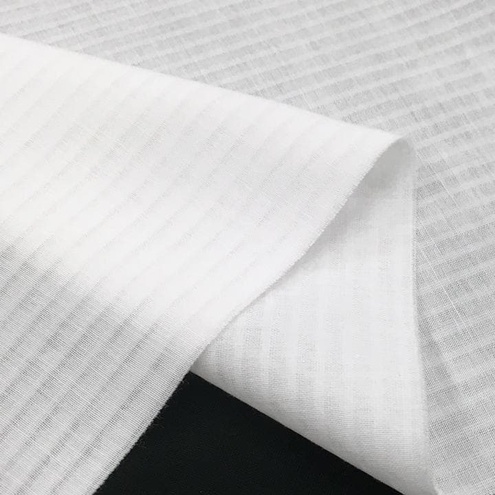 新品　未使用品　東レ　洗える　長襦袢　爽竹　反物　縦絽　日本製　襦袢　和装