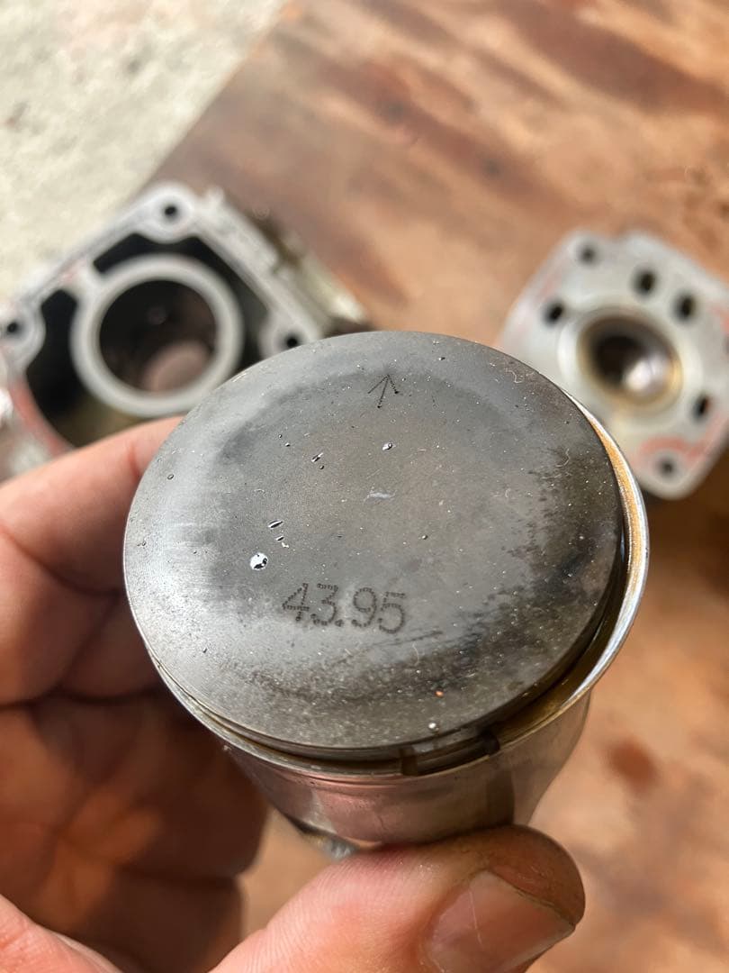 nsr50 ns-1 シリンダー 63cc ボアアップ　エンジン