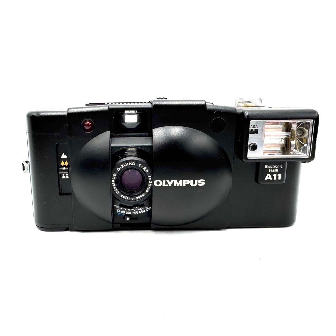 ❁完動/美品❁OLYMPUS オリンパス XA2 A11付き フィルムカメラ