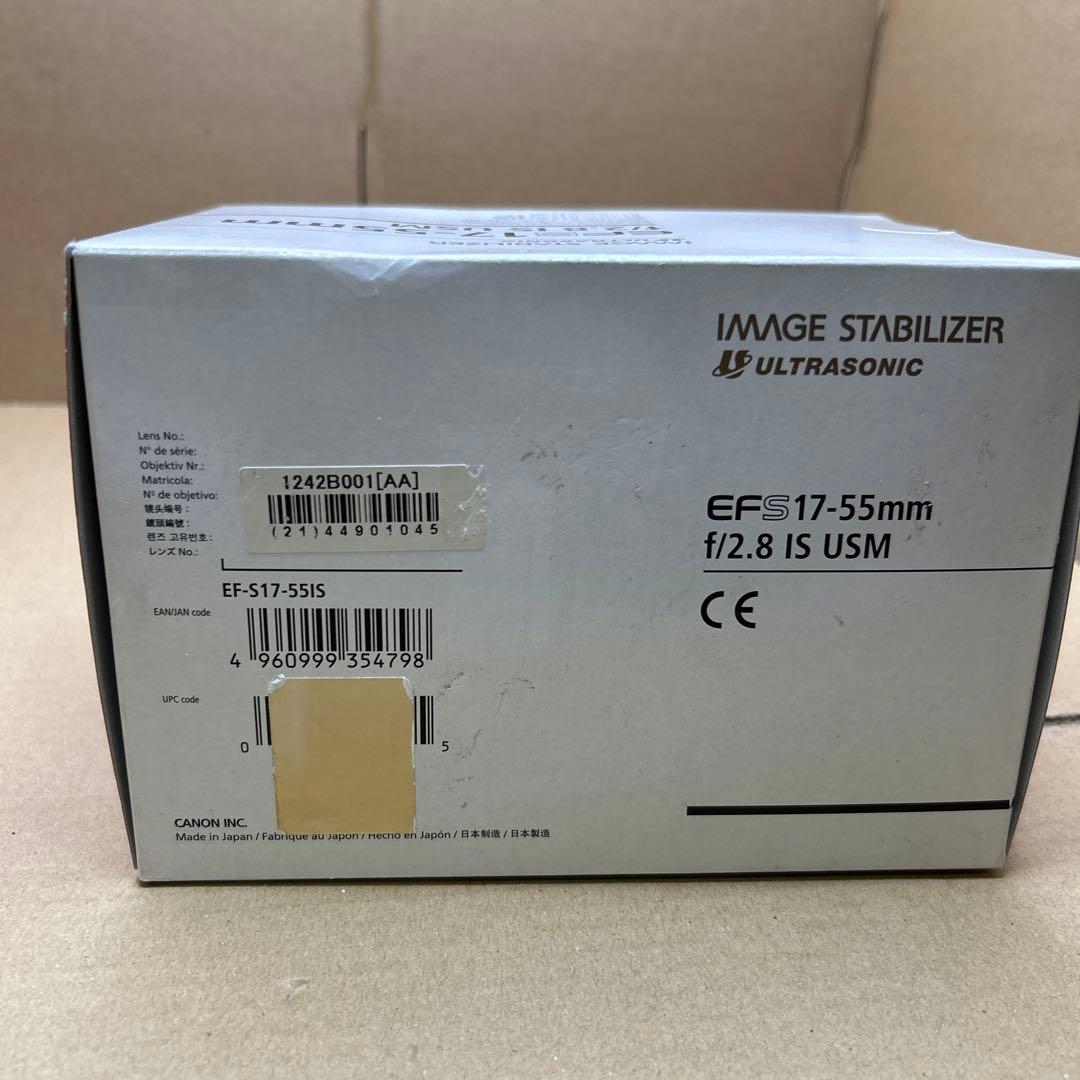 レンズ(ズーム) Canon EFS 17-55mm F2.8 IS USM