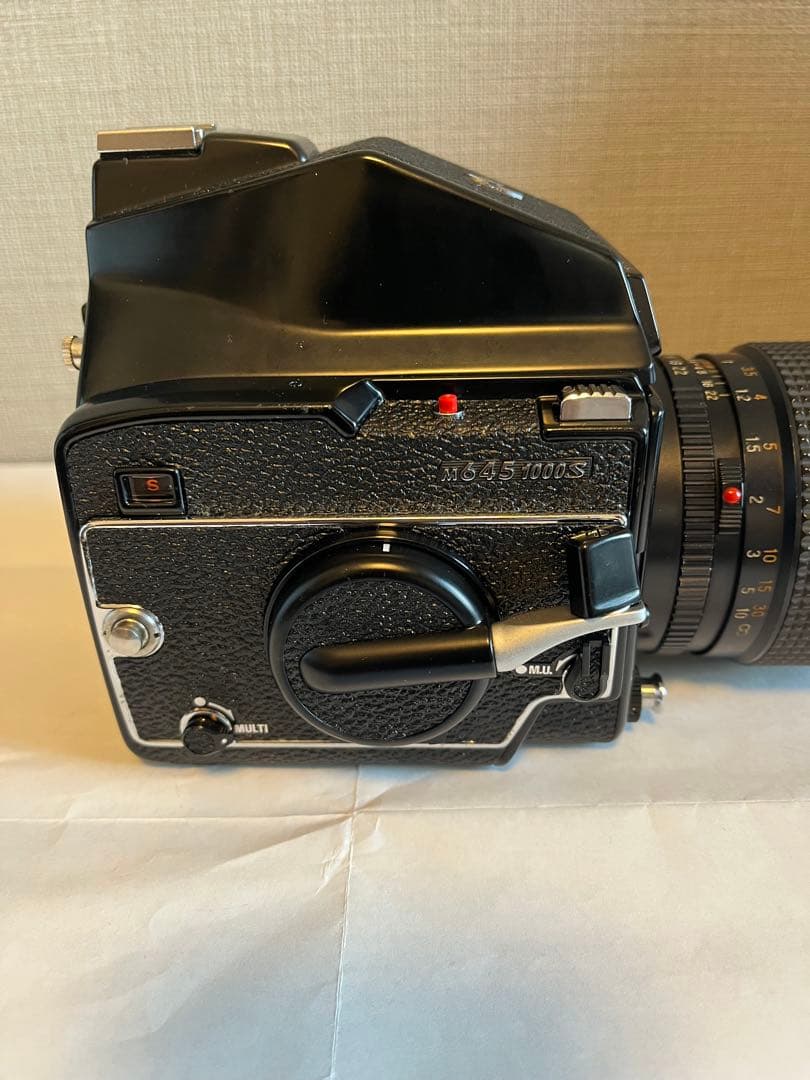 Mamiya 645 1000s SEKOR C F1.9 80mm中判カメラ