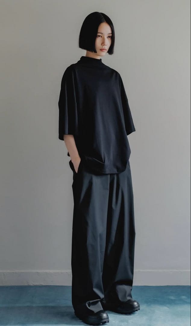 トップス the phos half sleeve tee (Black)