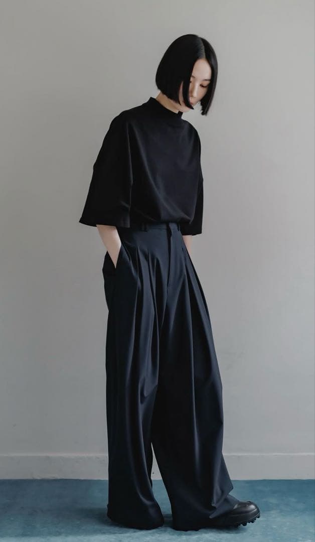 トップス the phos half sleeve tee (Black)