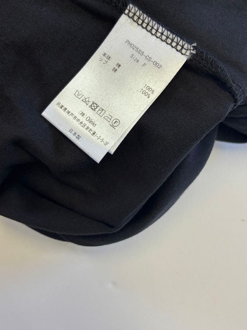 トップス the phos half sleeve tee (Black)