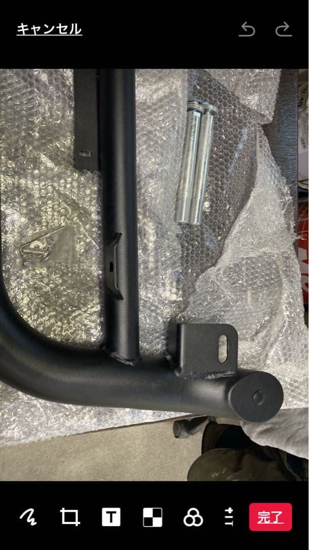 ★新品未使用★社外品　トヨタ　ハイエース 200系 標準ボディ用 バンパーガード