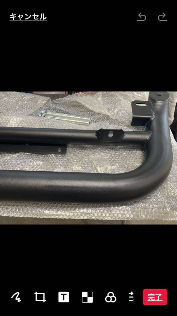 ★新品未使用★社外品　トヨタ　ハイエース 200系 標準ボディ用 バンパーガード