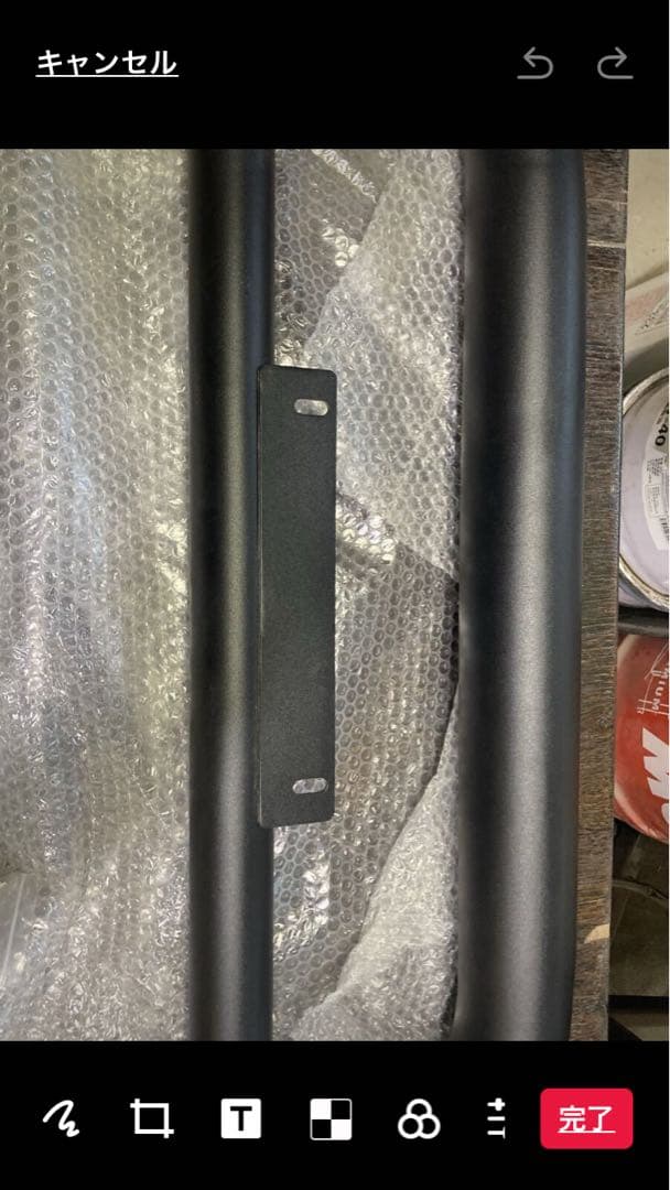 ★新品未使用★社外品　トヨタ　ハイエース 200系 標準ボディ用 バンパーガード