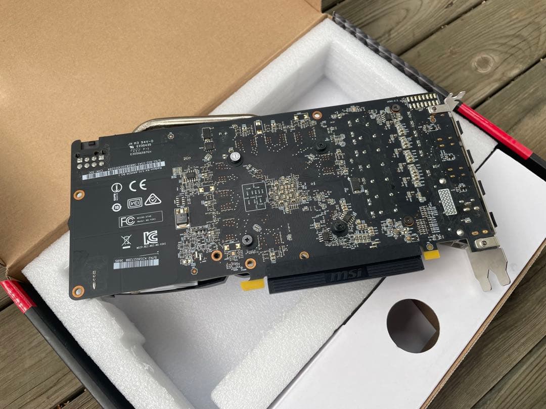 【中古】MSI Radeon RX 570 ARMOR 8G J VD7195