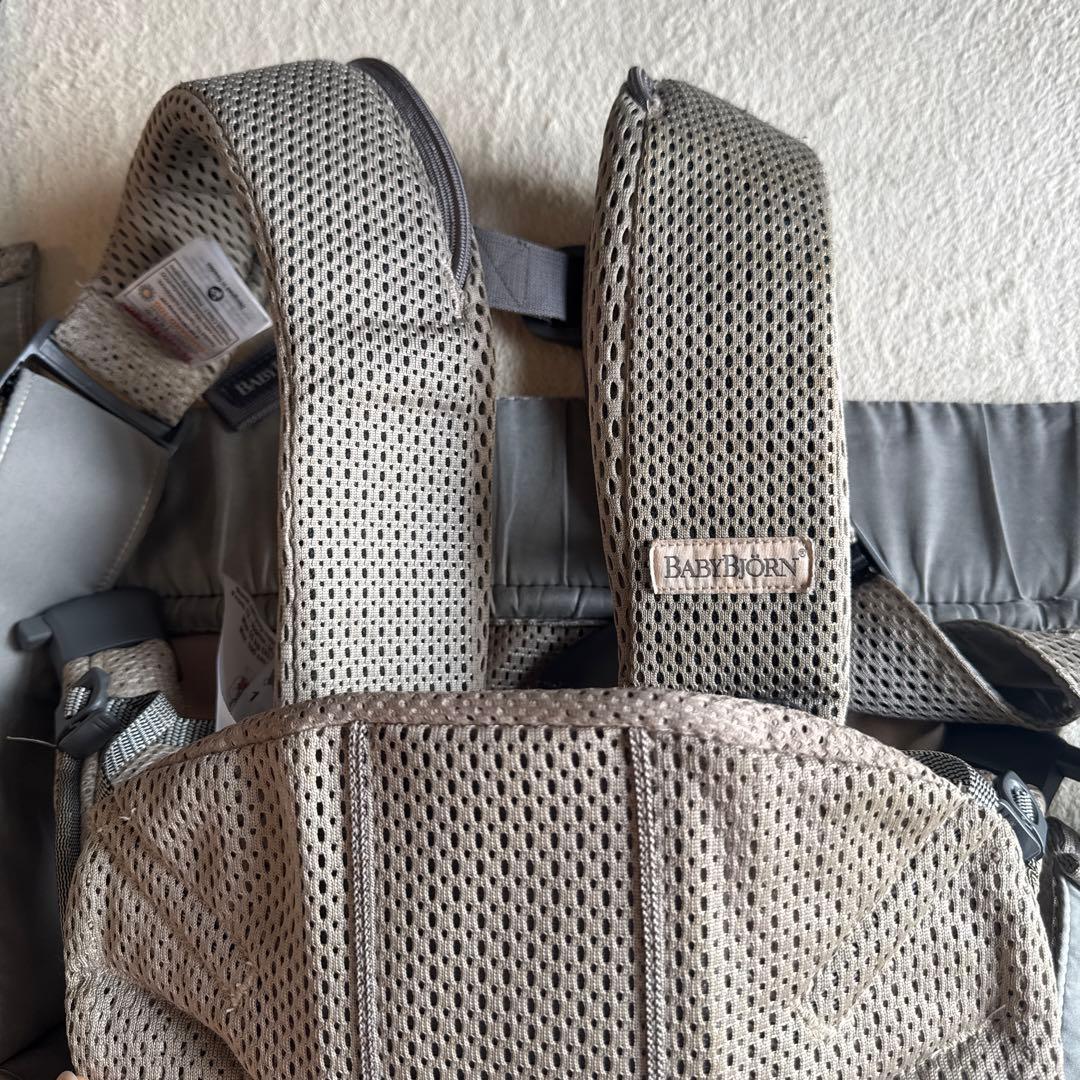 箱あり ベビービョルン 抱っこ紐 ワンカイグレーベージュ 美品
