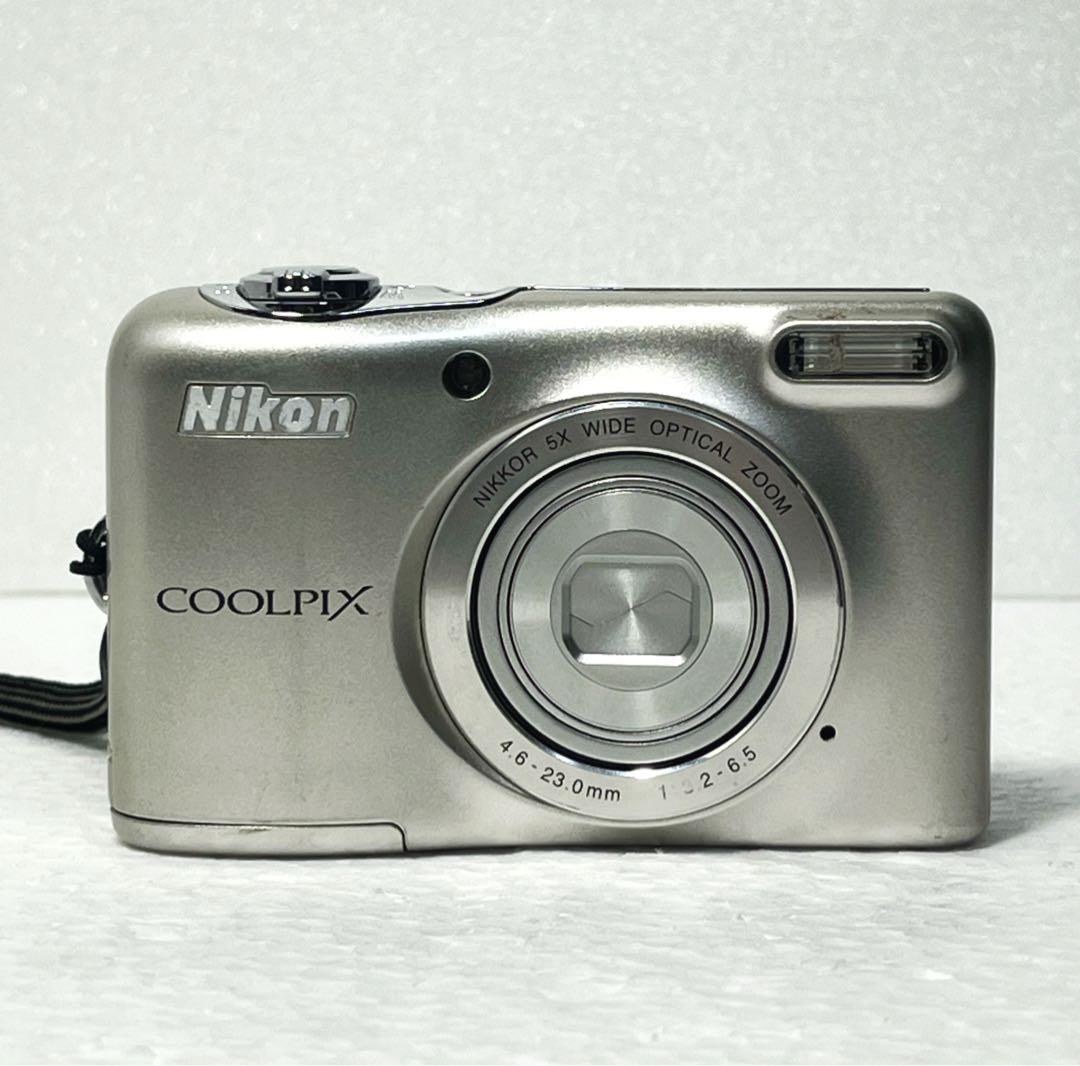 Nikon COOLPIX L30 動作確認済 箱付属品有 単3対応