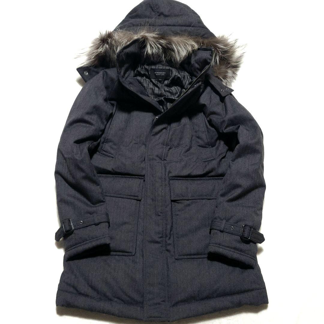 3WAY バーバリー 　ダウンコート ノバチェック ホワイトグース 大きいサイズ