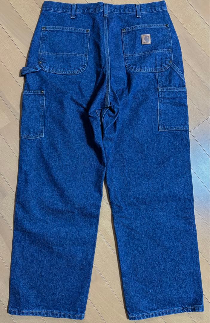 carharrt ダブルニー デニム ルーズオリジナル　w36 L32 メキシコ