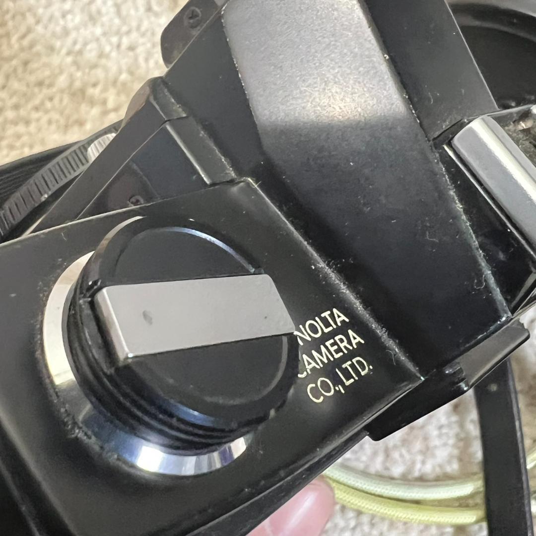 【ジャンク/名機】Minolta SRT SUPER 黒 +広角/望遠レンズ3本