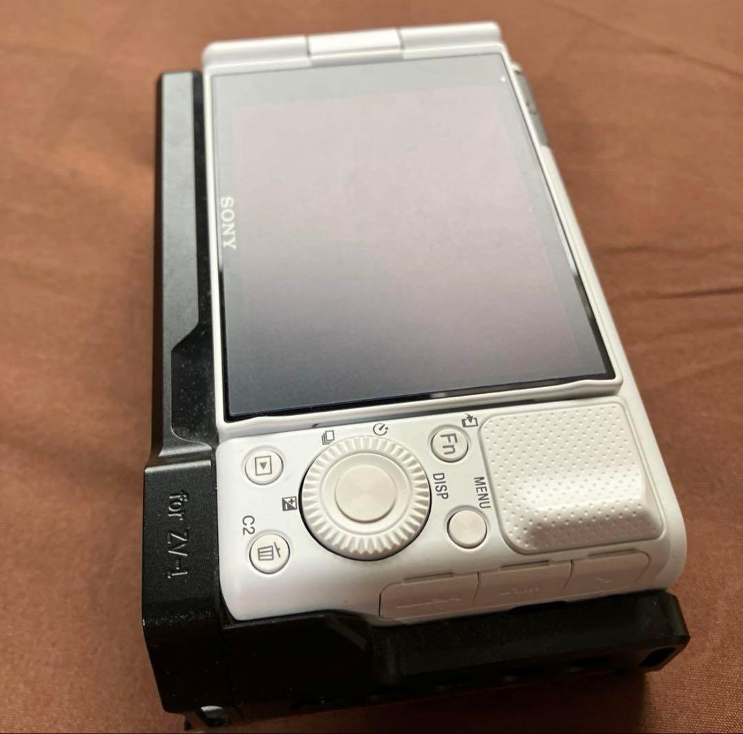 【美品】SONY VLOGCAM ZV-1（ホワイト）