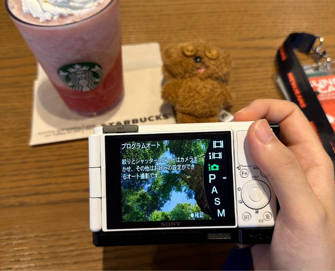 【美品】SONY VLOGCAM ZV-1（ホワイト）