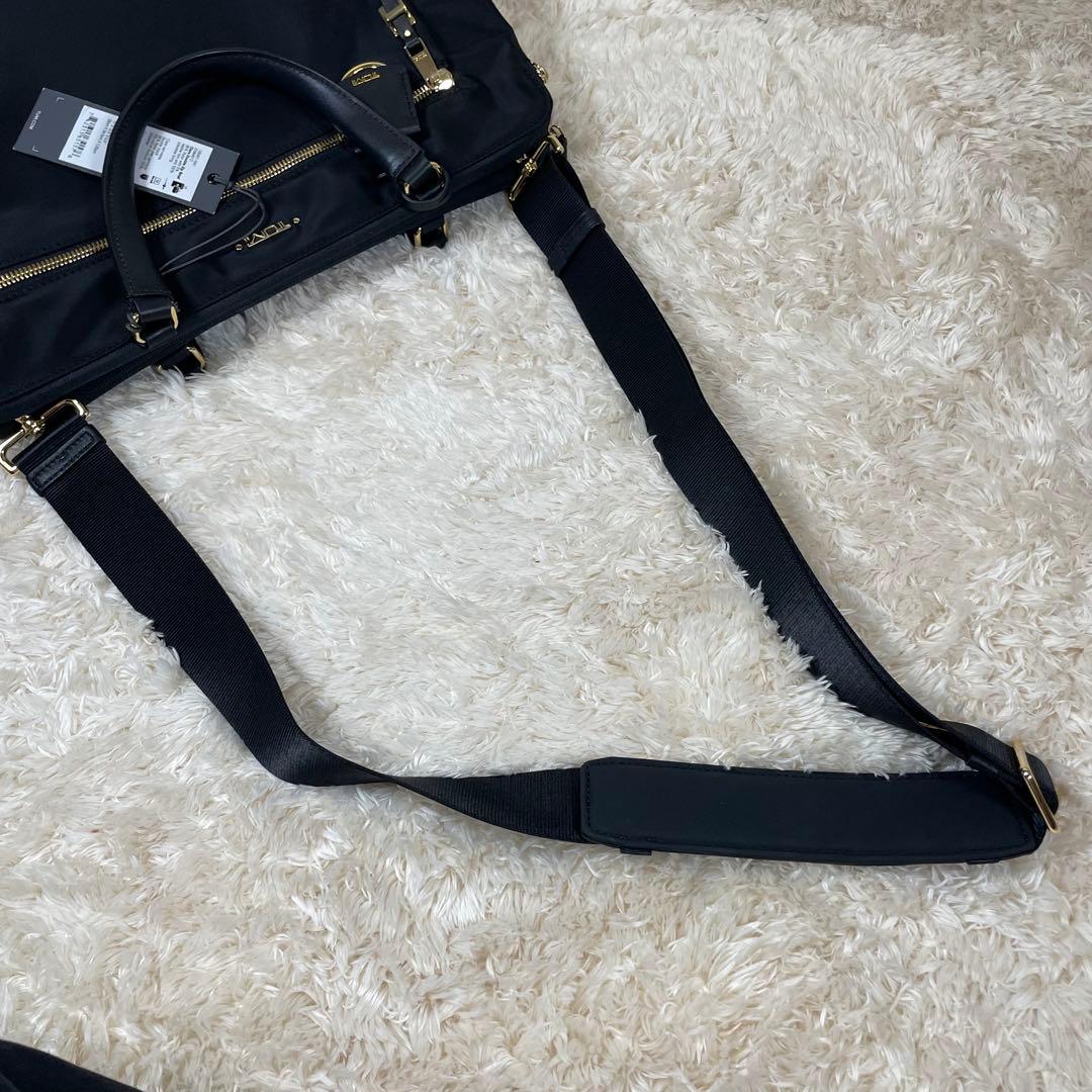 未使用✨　TUMI clare double zip brief 黒 2way