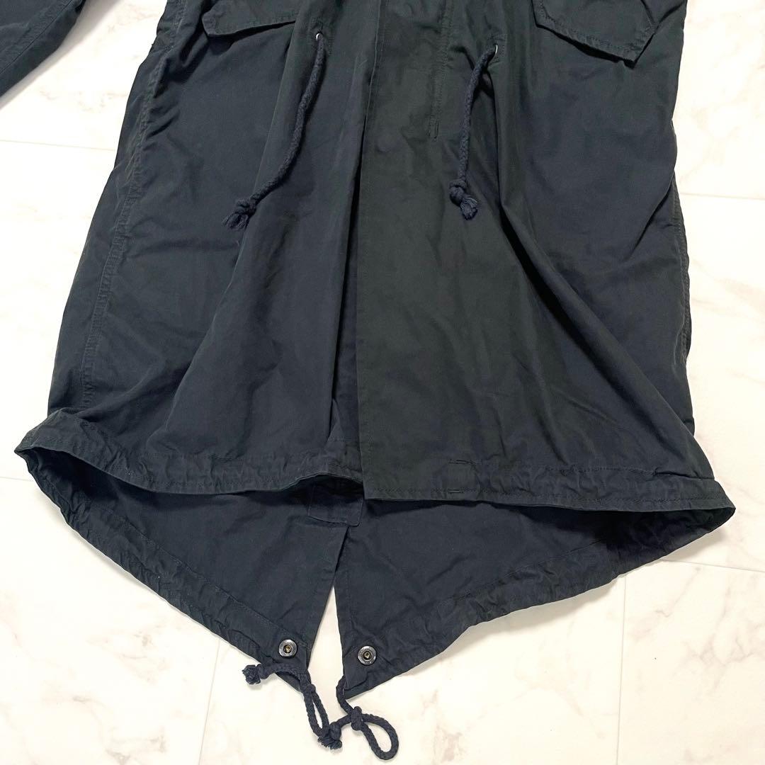 未使用 アヴィレックス×earth モッズコート ライナー ファー ワッペン M