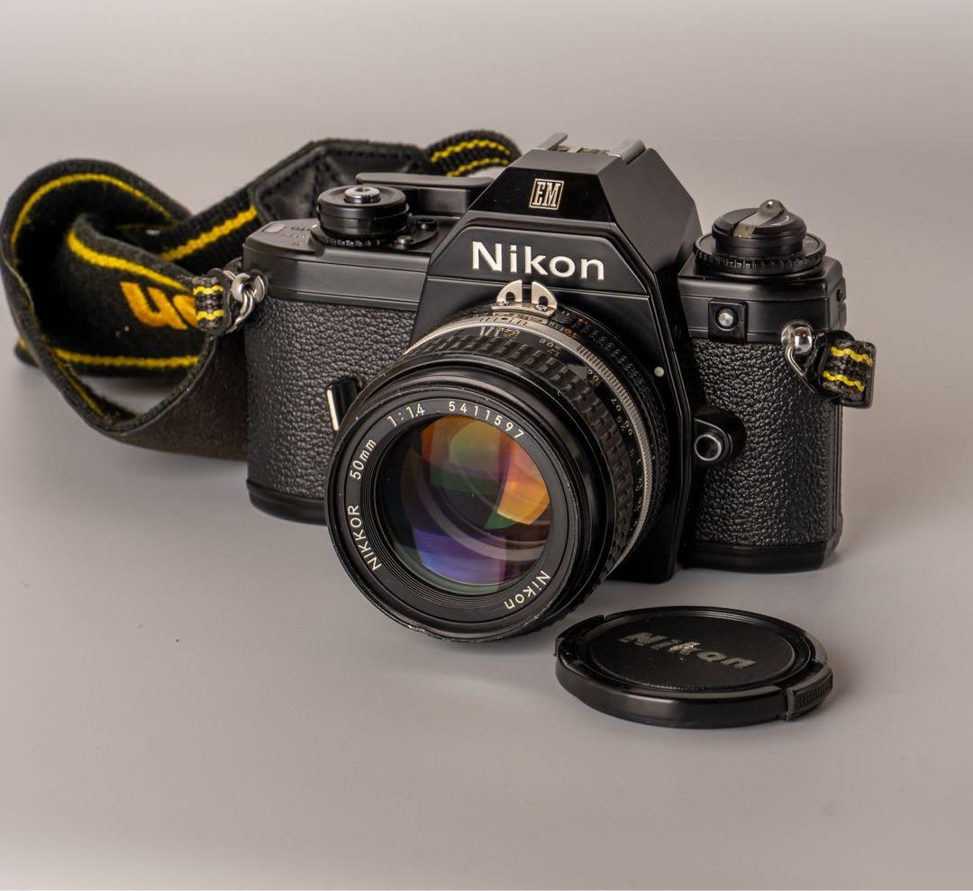 フィルムカメラ Nikon EM + Nikkor Ai-S 50mm F1.4