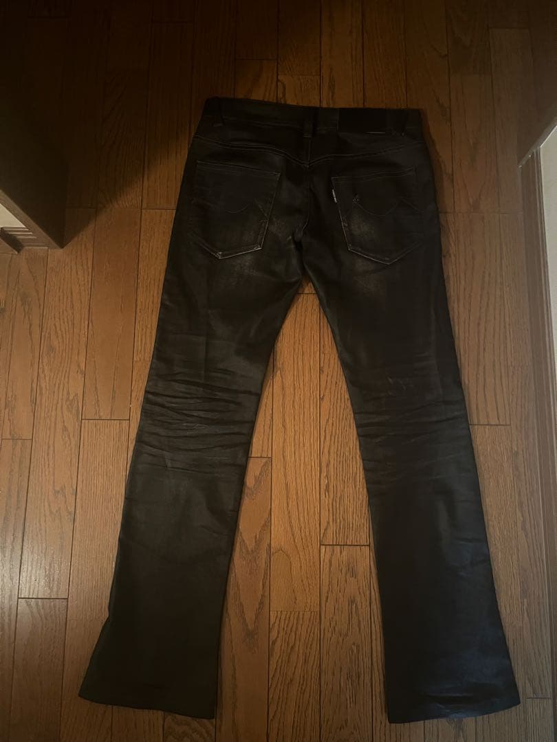 Tornado martワックスフレアデニム