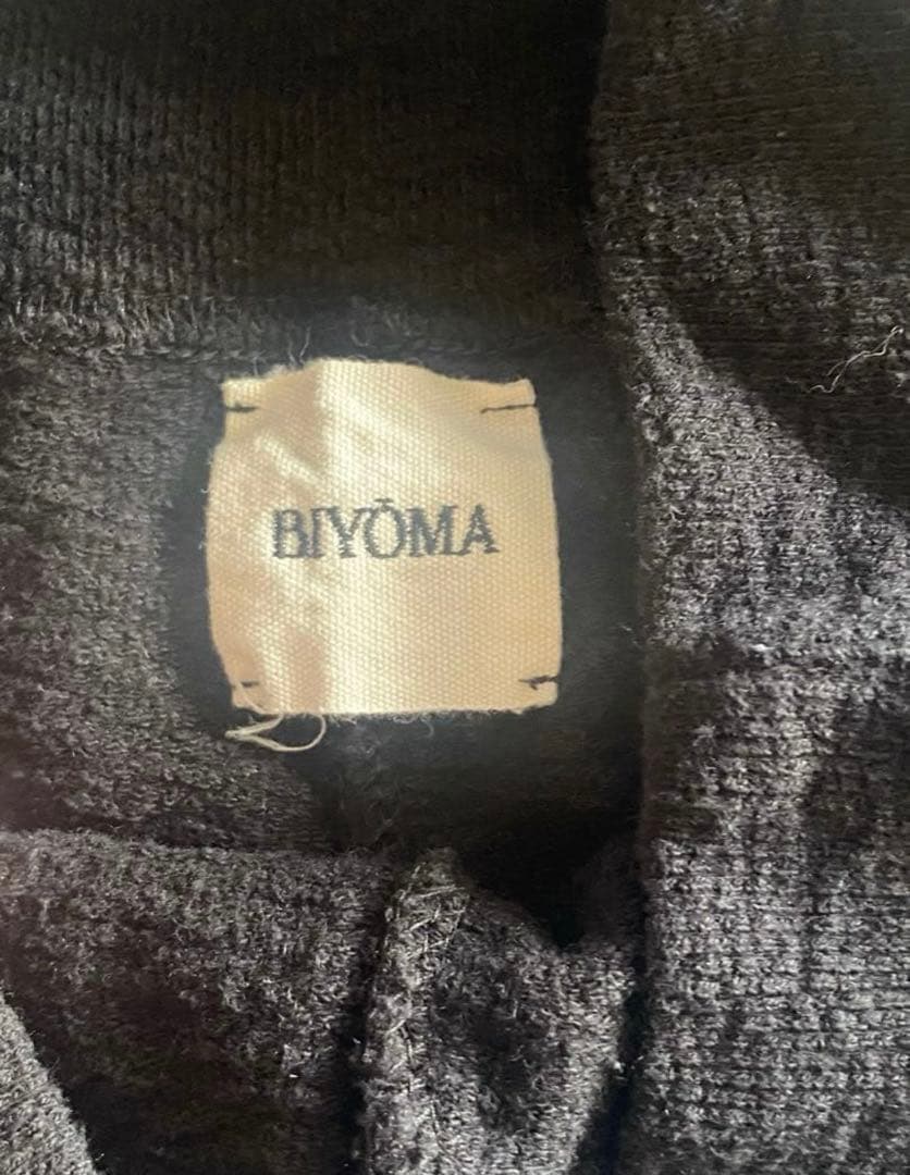 レッグウェア BIYOMA COTTON LINEN RIB SHORT LEGGINGS