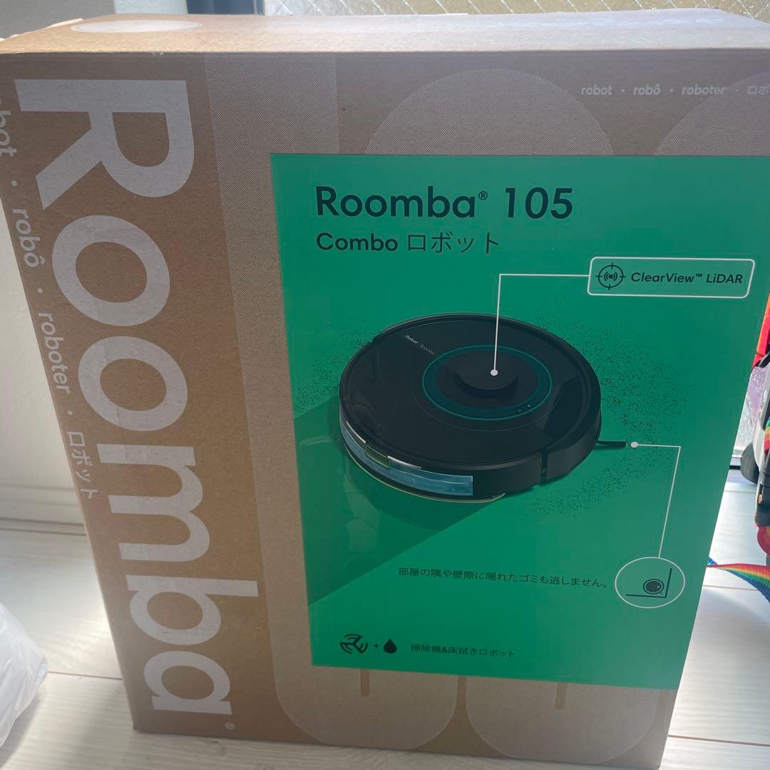 ルンバ 105 Combo ロボット Y311060 ブラック