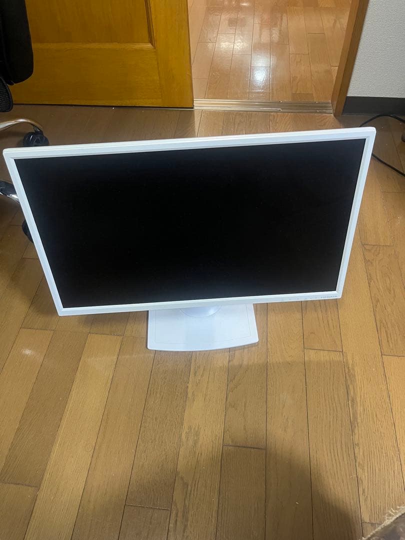 ホワイト スリムデザイン モニター 本体