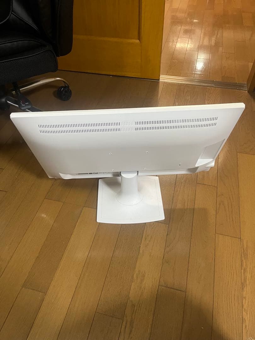 ホワイト スリムデザイン モニター 本体