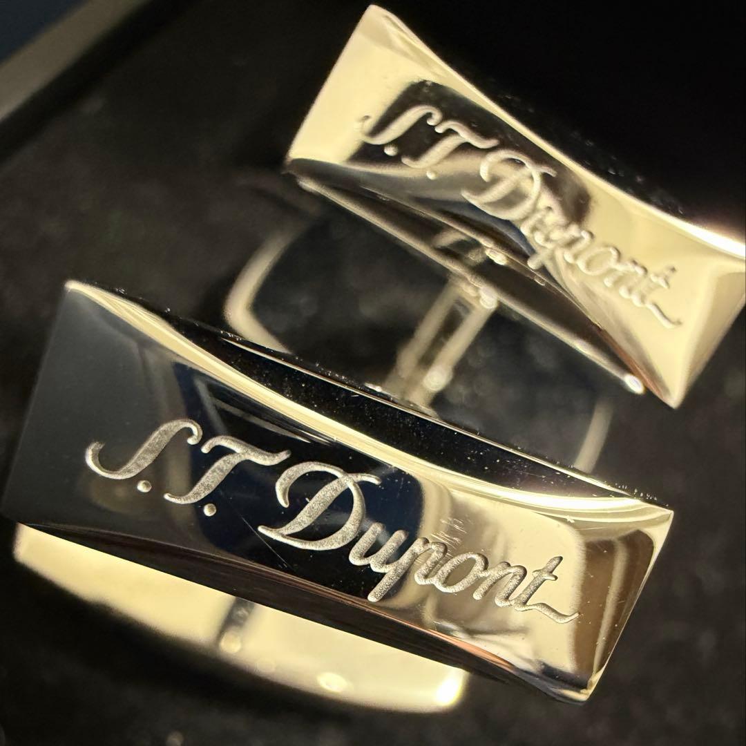 【美品】デュポン S.T. DUPONT ファイヤーヘッド カフス 付属品あり