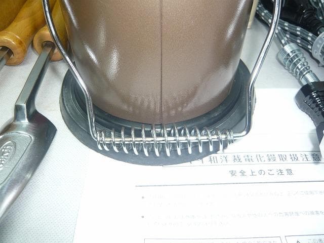 作業未使用　タキイ和裁電化鏝　和裁こて　和裁コテ　最新タキイ製　鏝２本付