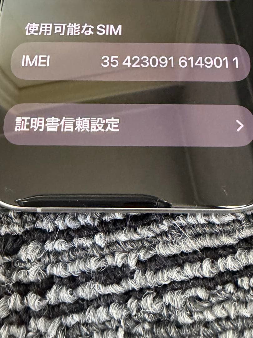 スマートフォン本体 Apple iPhone 15Pro