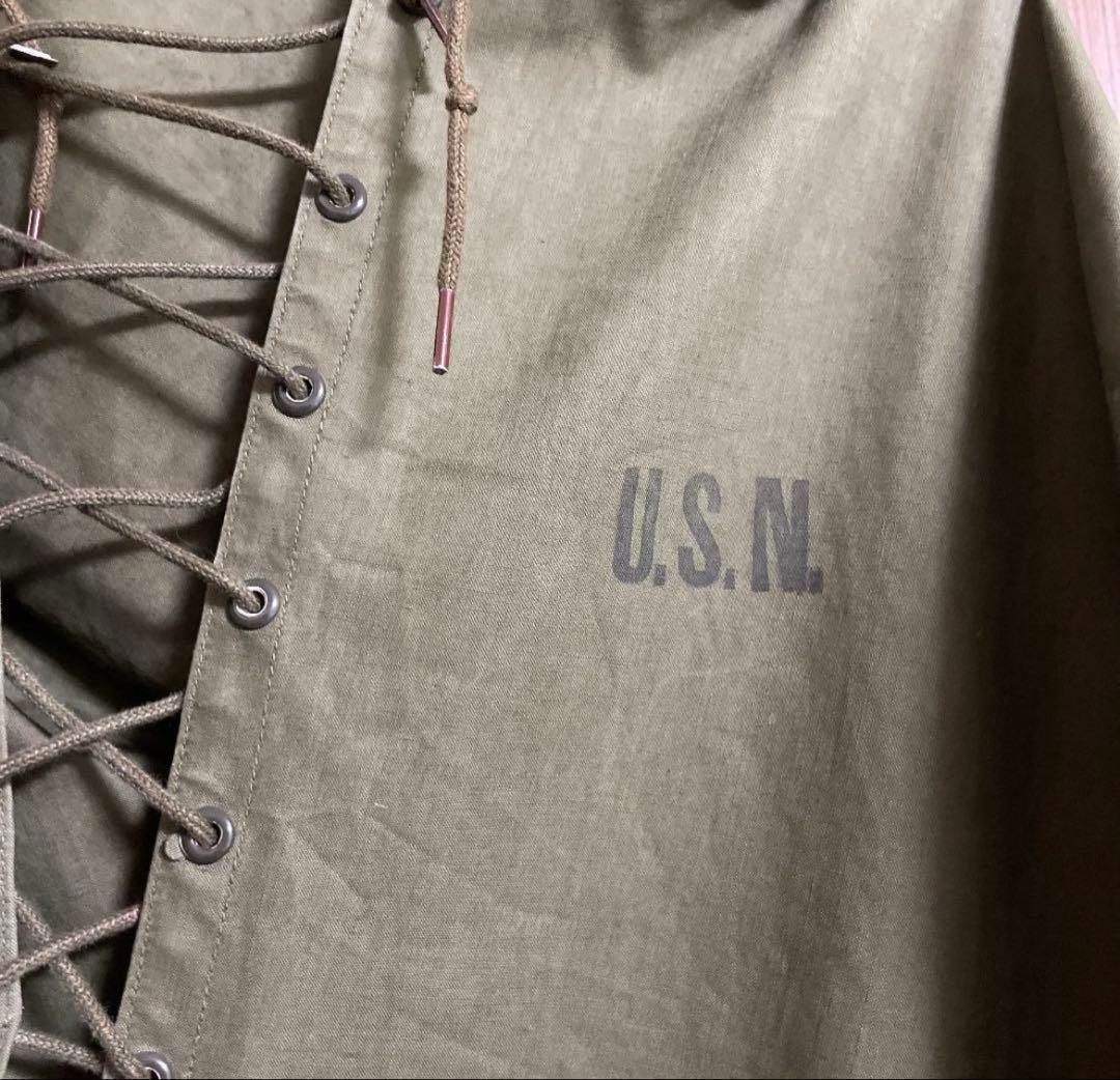 1940's US NAVYデッキレインパーカー