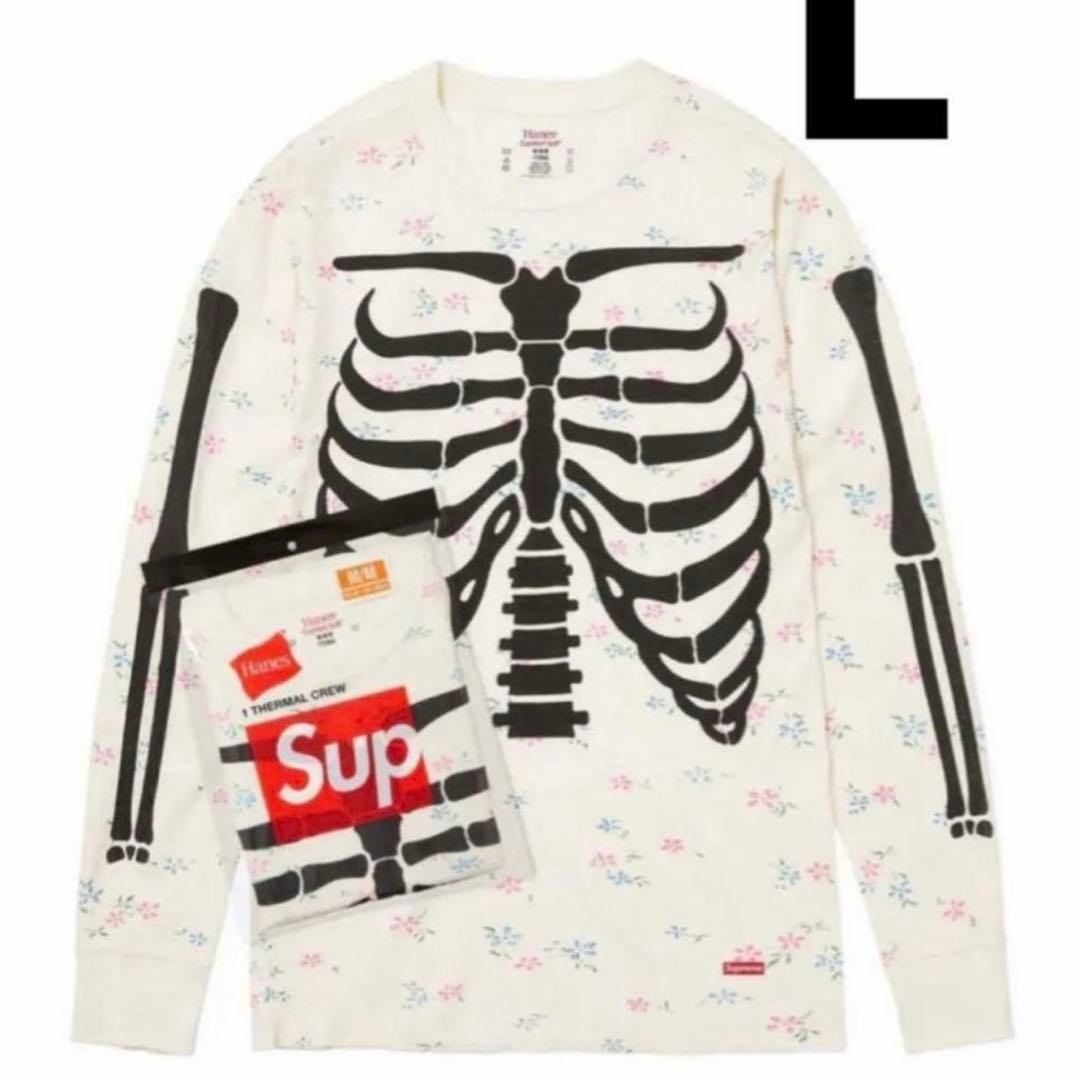 Supreme®/Hanes® Bones Thermal Crew サイズL
